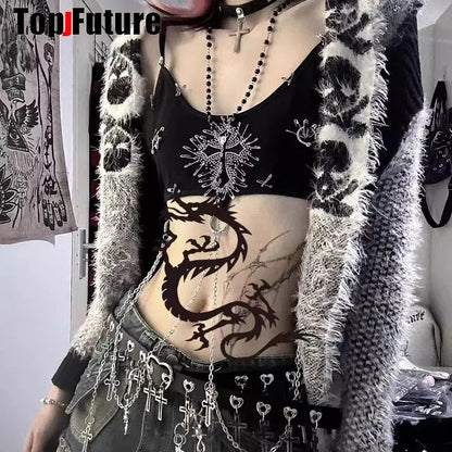 Women Girl HAND MAKE Gothic Lolita Punk Harajuku bling bling skull laziness belt waist belt  Lolita cosplay party belt gift SS69
