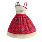 Disney Moana Costume Dress for Girls - Satin Mesh Ocean Adventure
