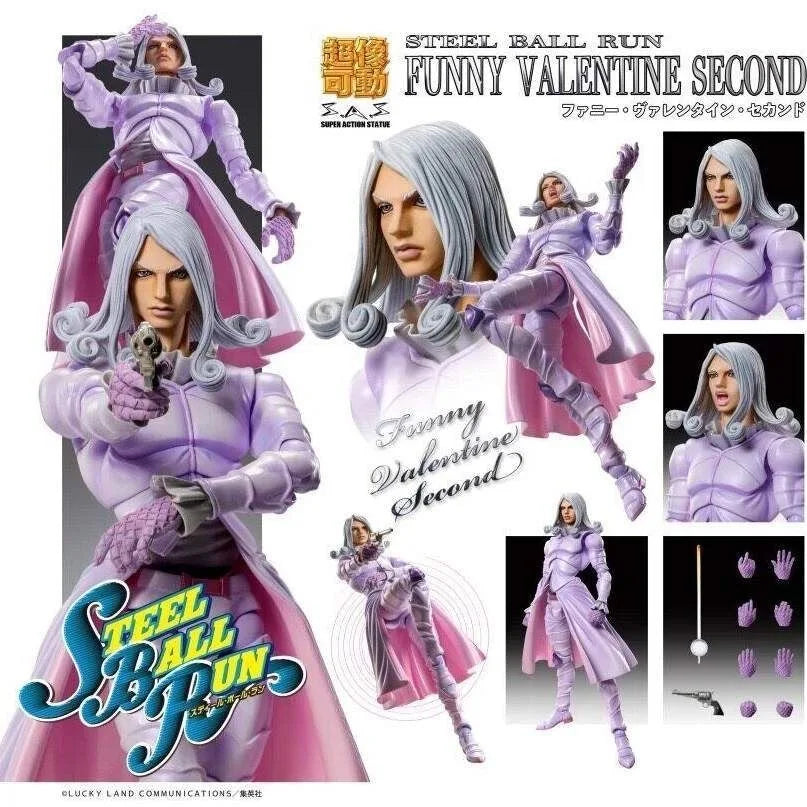15cm Anime Jojo Bizarre Adventure Kujo Jotaro Dio Brando Diavolo Bruno Bucciarati Abbacchio Jolyne Cujoh Valentine Action Figure
