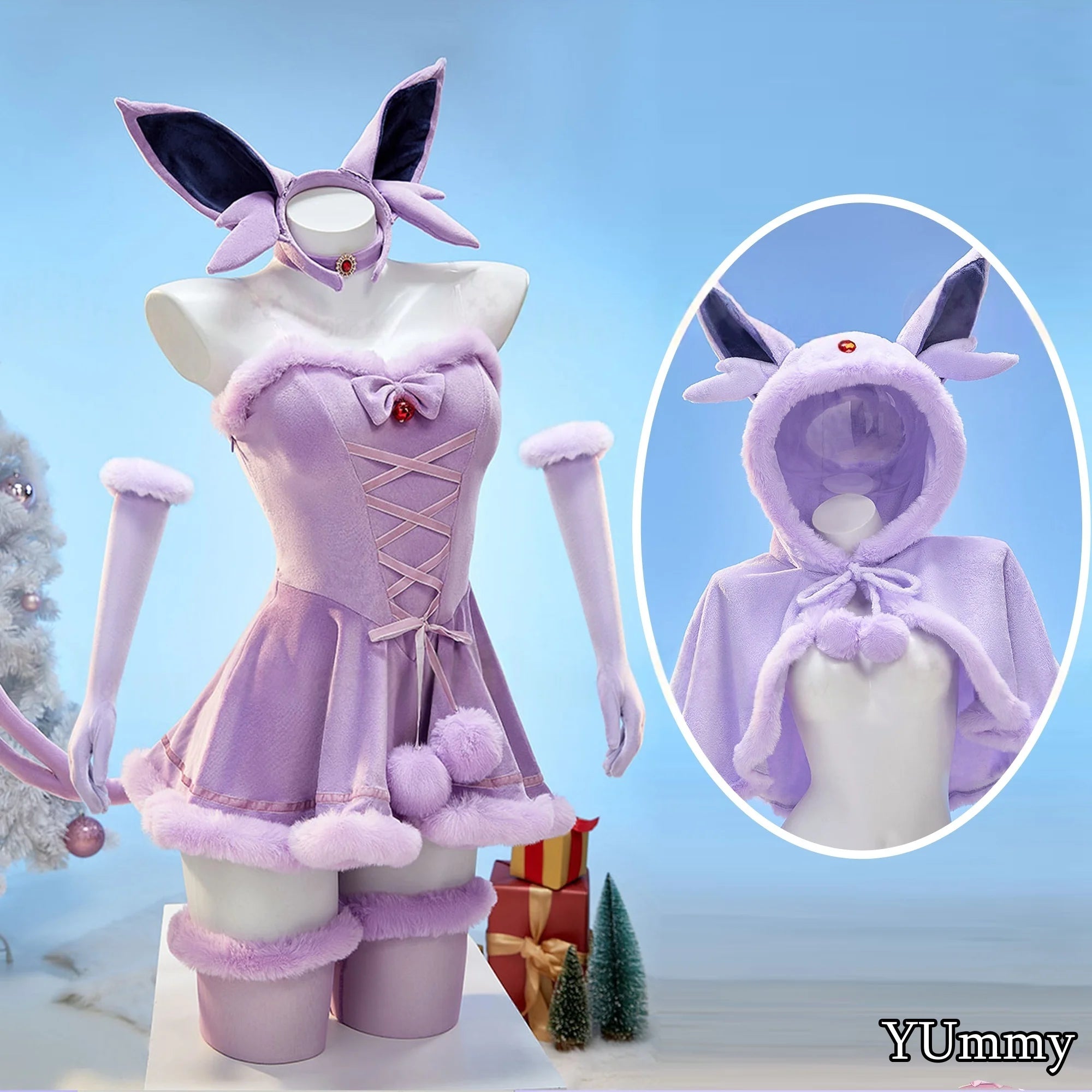 New prod Vaporeon Umbreon Sylveon Cosplay Costume For Halloween Christmas Festival Party Daily Fashionable role-playing costumes