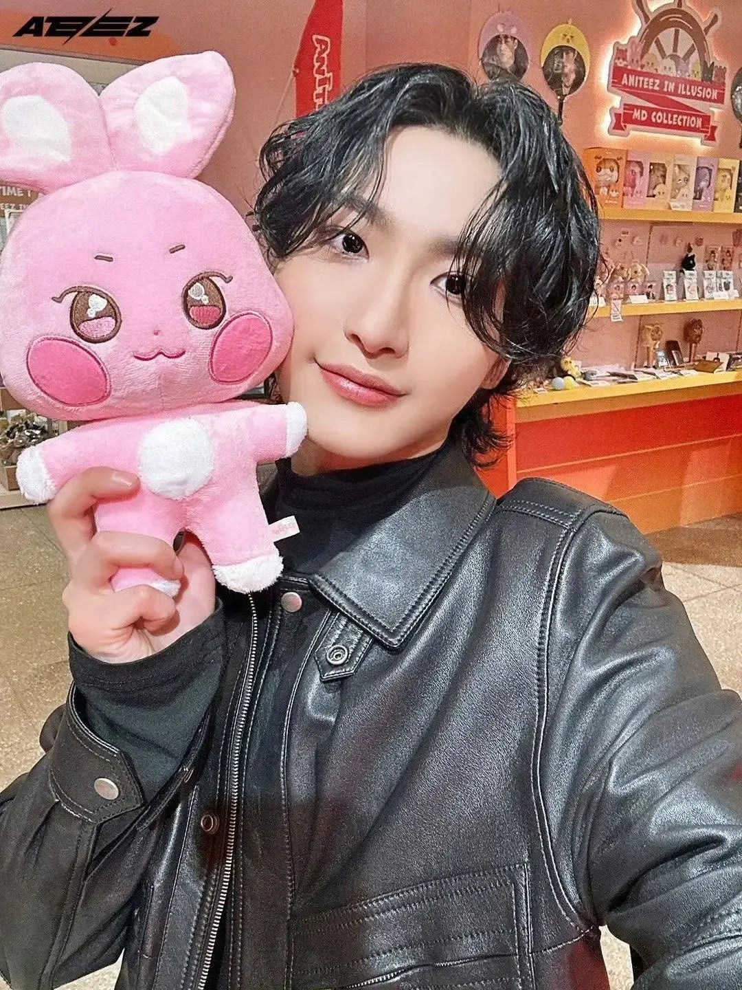 Kpop Aniteez Kawaii Stuffed Animals Plushies Toy Room Decor Hongjoong Seonghwa Yunho Yeosang San Ming Wooyoung Jongho Plu SS69 15.69 25cm A / about 10-25cm
