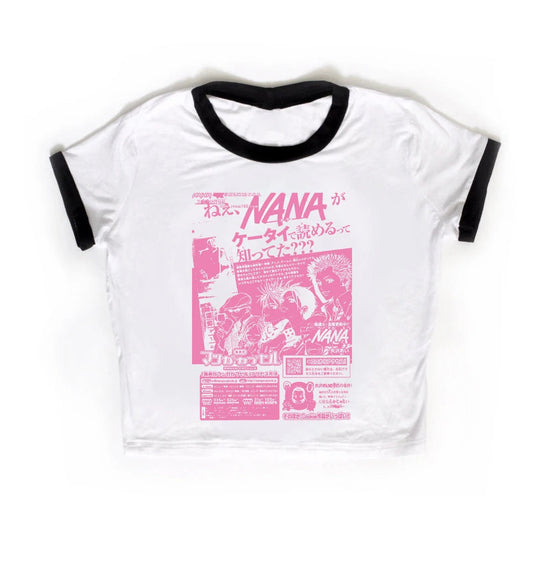 Y2k Nana Osaki Graphic T Shirts  Casual Harajuku Streetwear Japanese Clothes Fashion Rock Punk Sleeveless Tanks & Camis Coquette SS69 17.69 White6 / XL