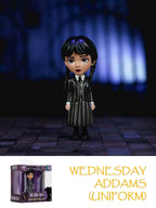 Jada Anime Figures Wednesday The Addams Family Thing Enid Sinclair Metalfigs Metal Model Toy Collection Ornament Boy Girls Gifts