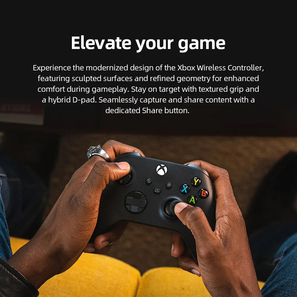 Microsoft Xbox Core Wireless Controller -  Pulse Cipher/ White/Black- for Xbox Series S X XSS XSX Xbox One Controller SS69