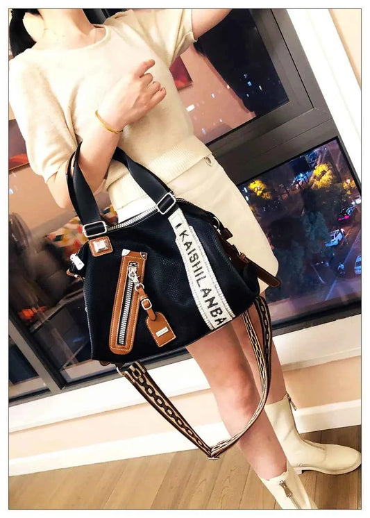 2022 New Female Fashion Brand Shoulder Bag Luxury Vintage Leather Handbag Women Medium Size Daily Work Boston Bag Messenger Bags