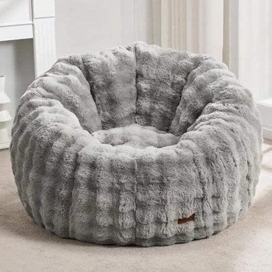 Bean Bag Chair, Comfy Giant Stuffed Bean Bags Chais W/Spacious Design for Reading, Playing or Relaxing, Bean Bag Couch for Adult