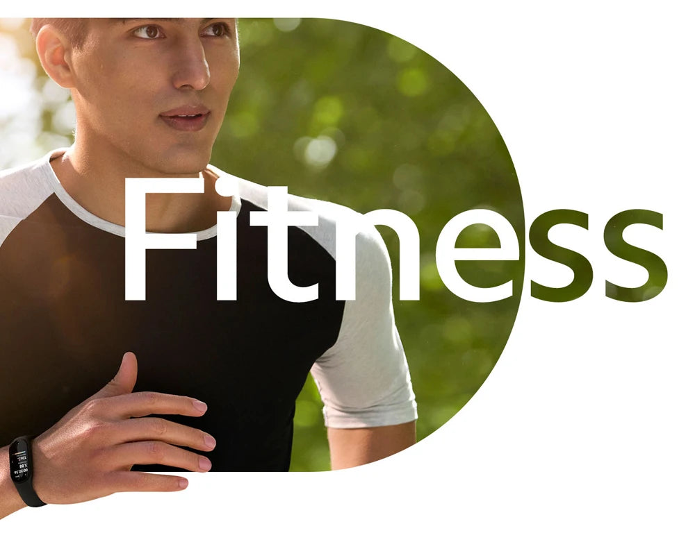 Xiaomi Mi Band 7 Smart Fitness Tracker, 1.62" AMOLED Display, 110+ Sport Modes