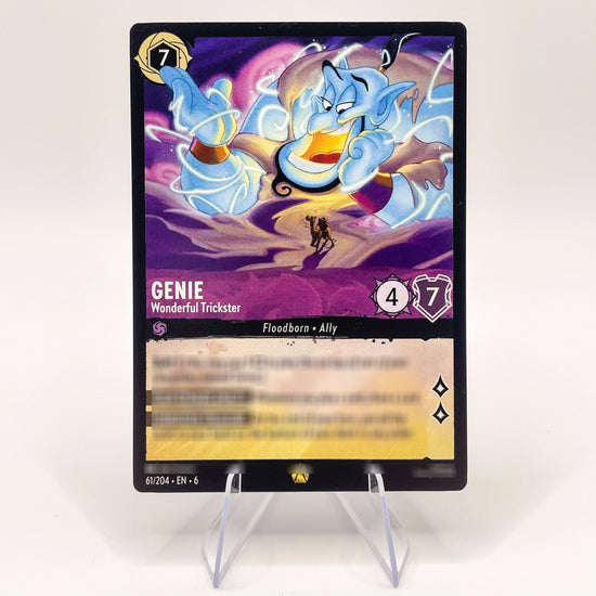 Proxy Popular Favorites Lorcana Card Genie - Wish Fulfilled 53/204 Azurite Sea TCG Near Mint Rare Cards SS69 10.69 61-EN-6