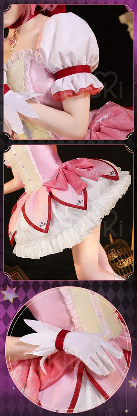 IN STOCK Madoka Cosplay Anime【S-XXL】DokiDoki-SR Kanamee Madoka Cosplay Costume Plus Size SS69