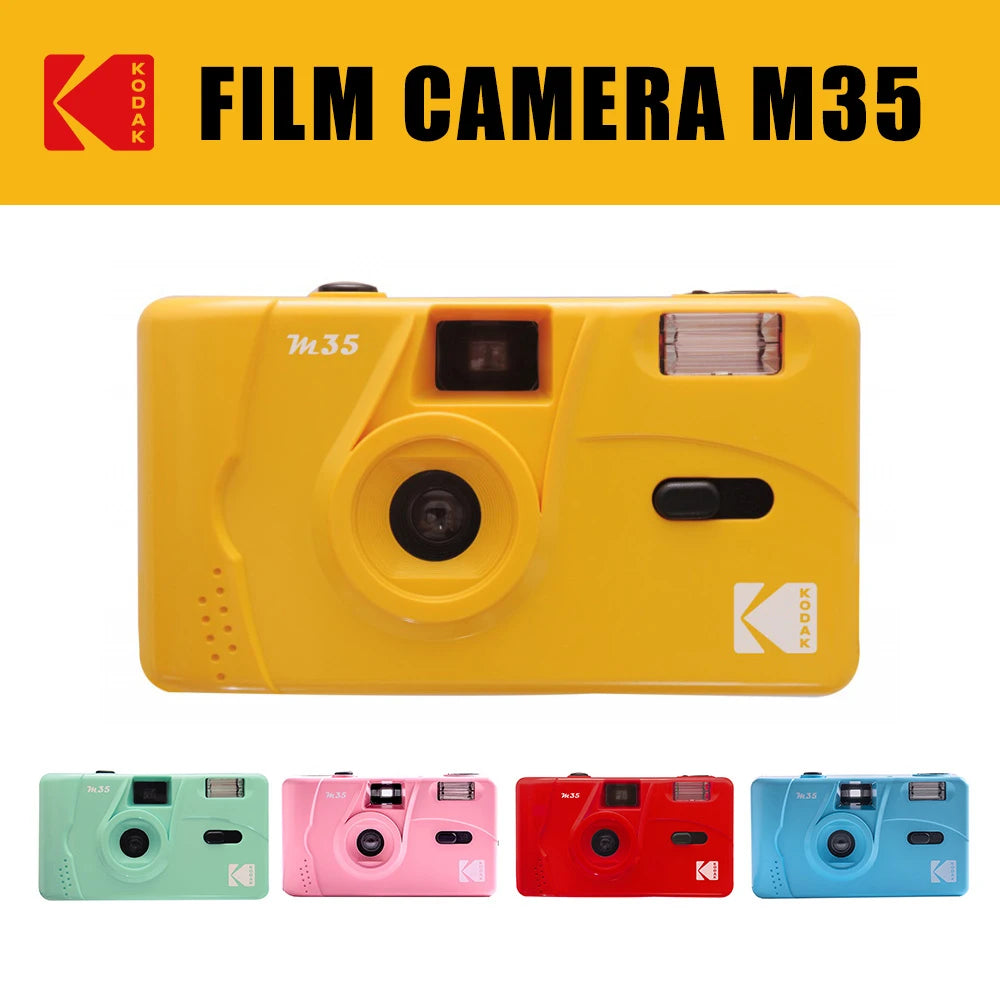 Kodak M35 35mm Reusable Film Camera with Built-in Flash