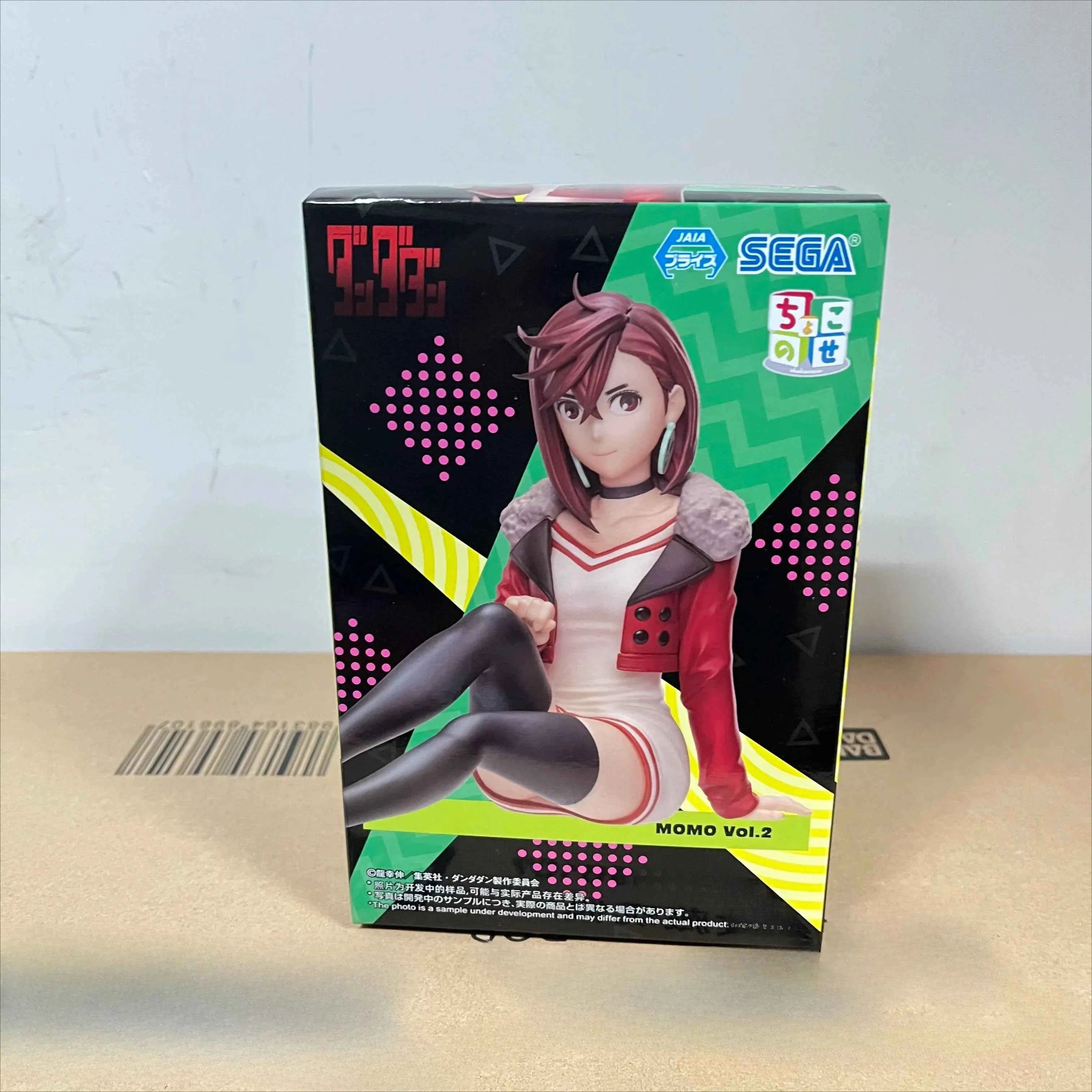 Original Sega Dandadan Momo Figure Toys Genuine  Action Figurine Pvc Model Collection Doll Gift Toy