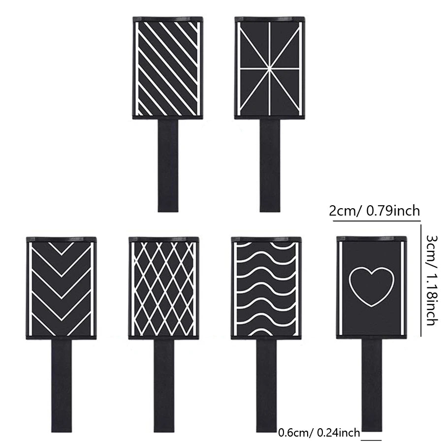 Nail Art Tools Cat Eye Magnetic Rod Powerful Heart-Shaped Magnet for Cateye Gel Polish Decoration SS69