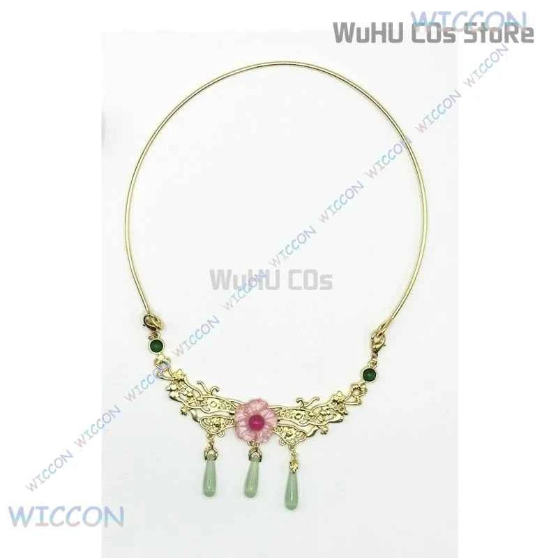 Maomao Necklace Hairpins Cosplay Accessories Anime The Apothecary Diaries Cosplay Ear Clips Props Headwear Halloween Girls Women