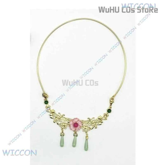 Maomao Necklace Hairpins Cosplay Accessories Anime The Apothecary Diaries Cosplay Ear Clips Props Headwear Halloween Girls Women