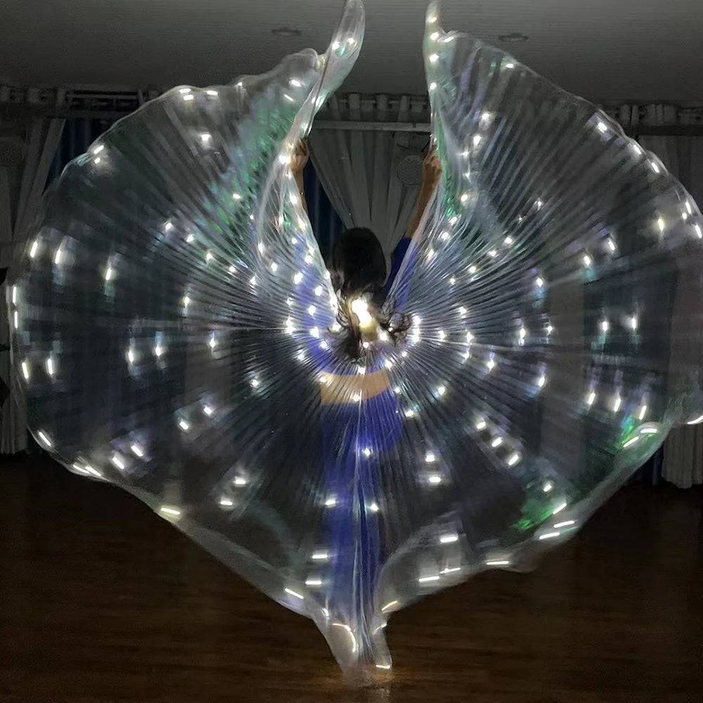 LED Isis Wings for Belly Dance & Performance
