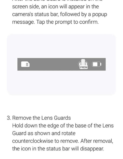 Insta360 X5 Lens Guard Protector Standard or Premium Tempered Glass For Insta 360 X5 Original Accessories