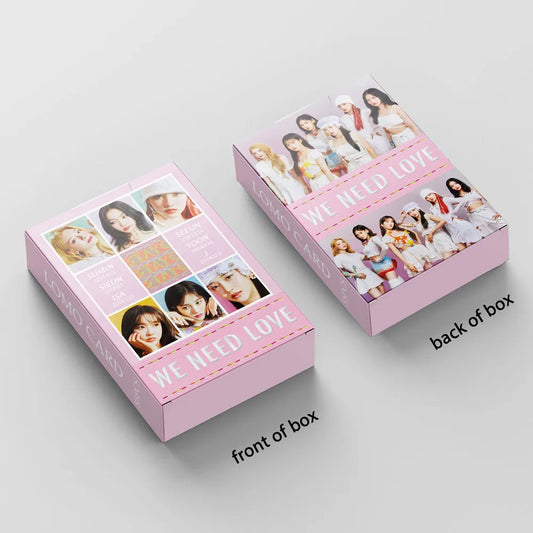 50 Cards / Set Stayc New Album Laser Card Lomo Card Girl Group Print Photo Card Beautiful Photo Fan Girl Gift Small Card Kpop SS69