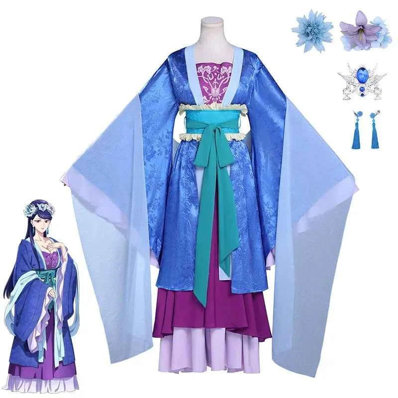 The Apothecary Diaries Wise Consort Lihua Cosplay Costume Carnival Uniform Halloween Anime Costumes Women Game