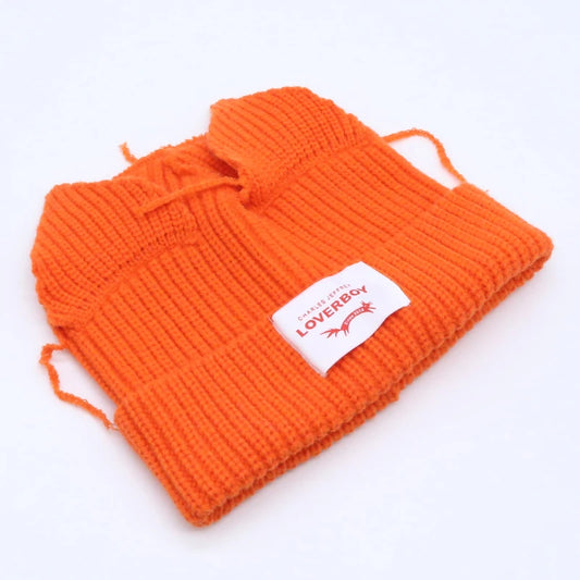 Long fox Ears Knitted Hat Men Women Rabbit Ear Warm Crochet Beanies Kpop Hip Hop Hat Winter Skullies Cap Y2k Christmas Gifty