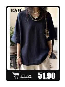 [EAM] Both Side Wear Big Size Knitting Sweater Turtleneck Long Sleeve Women Pullovers New Fashion Autumn Winter 2025 1DE3629