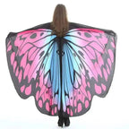 Adult Butterfly Wings Cape for Women Cosplay Costume