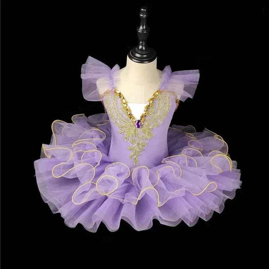 Children's Day Tutu Dress Girl Mesh Fashion Ballet Dance Princess Kids Clothes Stage Casual Summer Girls Dresses Baby Vestidos