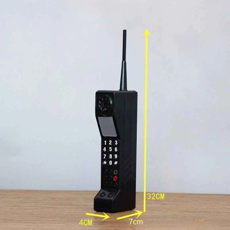 Creative Retro Simulation Mobile Phone Model Telephone Model Desktop Decoration Ornament Nostalgic Mobile Phone Era Props Gifts