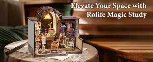 Robotime Rolife Becka's Baking House 3D Puzzle DIY Miniature Dollhouse Kit Amazing Gift for Children DG161