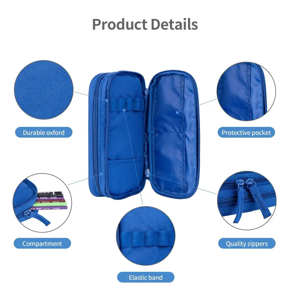 Custom Kawaii Retro Commodore 64 Pencil Case for Girls Boys C64 Amiga Computer Large Capacity Pen Box Bag Stationery SS69