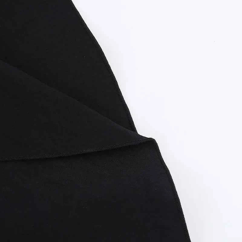 Wholesale New American Retro Irregular Skirt Hot Girl Sexy Punk Black Clothing Dark Style Women Summer Autumn Fashion Streetwear