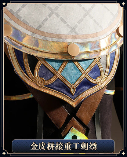 Genshin Impact Freminet Cosplay Costume Uniform Anime Chinese Style Halloween Costumes Role Play for Women Game SS69