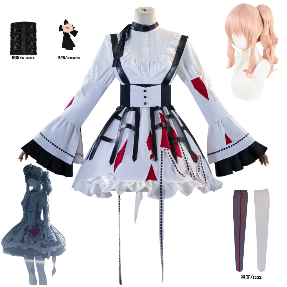 Akiyama Mizuki Cosplay Costume Anime Uniform Set for Adults