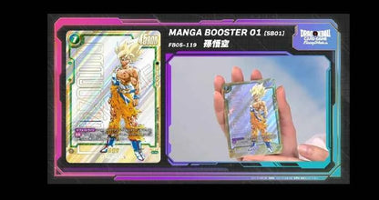 Bandai Dragon Ball Manga Booster 01 Fusion World Series TCG Game Card 40th Anniversary Version Anime Collectibles Trendy Toy