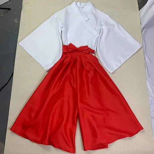 Iori Utahime Cosplay Costume Girls  Kimono Suits Woman Tops Dress Halloween Party Iori Utahime outfits headwear for comic con