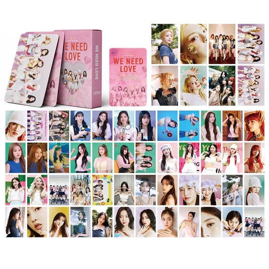 55PCS Kpop Stayc Lomo Cards Photocards We need Love Photo Cards SS69 13.69 1