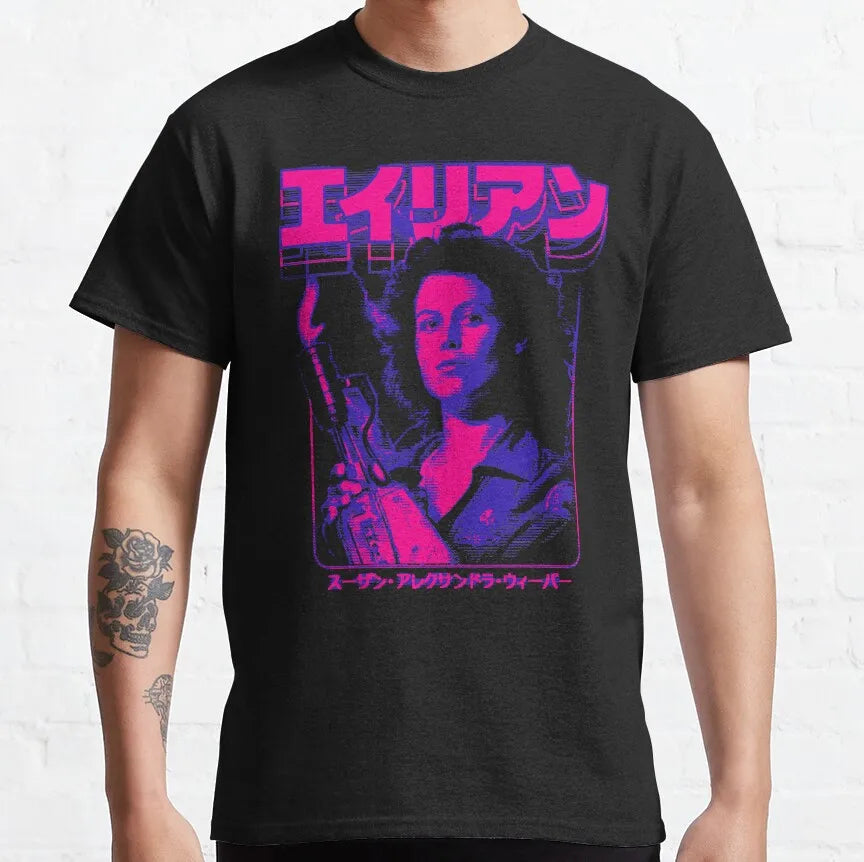 CHAMPRINT Ellen Ripley Graphic T-Shirt | 100% Cotton
