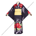 Anime Tamayo Cosplay Costume Kimetsu No Yaiba Wig Kimono Shoes