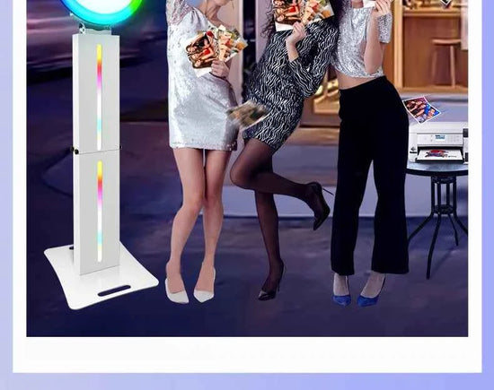 Photo Booth Machines Wedding For iPad 10.5'' 11'' 12.9'' 13'' 12.3'' ipad Photobooth with 2 Panels 9.7 Selfie Photo Booth