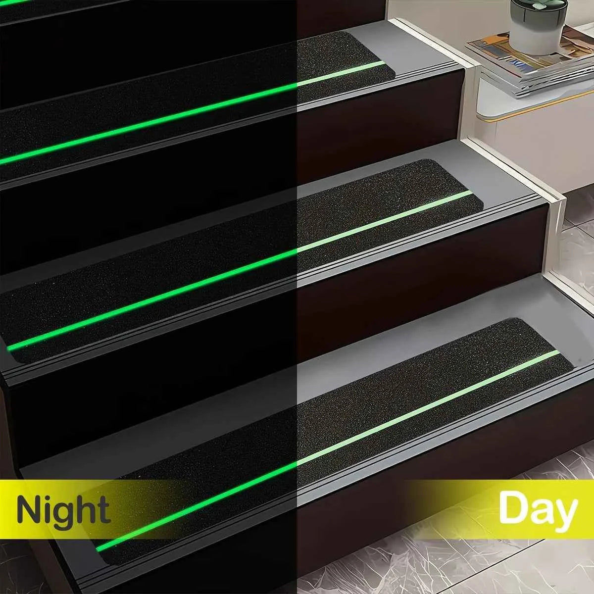 Luminous Anti-Slip Traction Tape Outdoor/Indoor Stair Step Anti-Slip Tape Stair Tread Waterproof Anti-Slip Tape