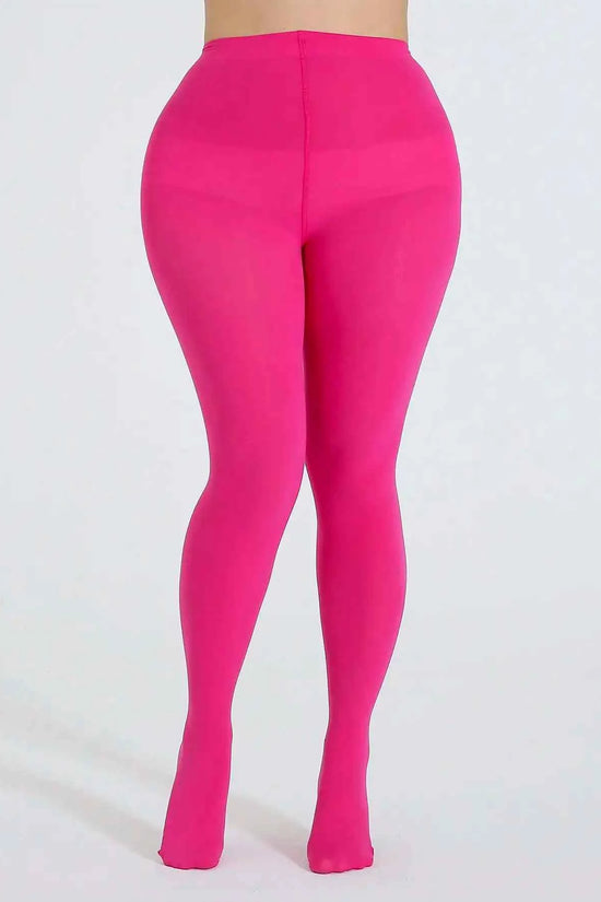 Plus Size High Waisted Stretch Pantyhose & Hosiery for Women - Comfortable and Stylish, Embrace Your Beauty