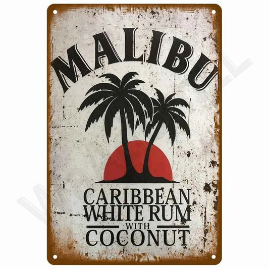 Vintage Tin Sign Home Decor Items Wall Decor Art Wall Mural Room Decoration Items Decor Men Retro Metal Sign Plate Bar Posters
