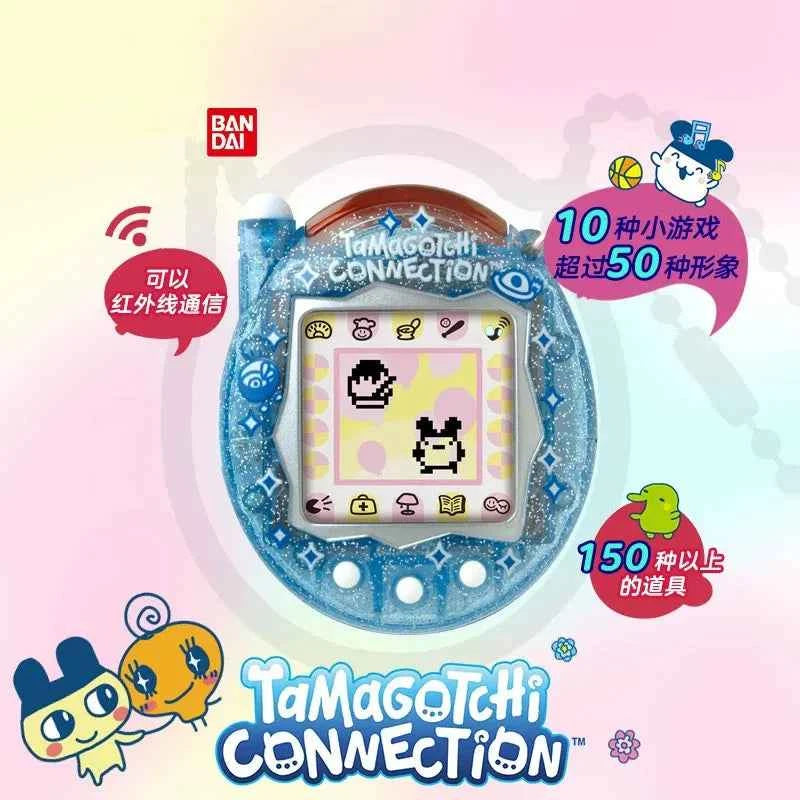 Bandai Tamagotchi Paradise Emerald Forest Edition Color Screen Electronic Pet Game Device - Original Toy Collectible