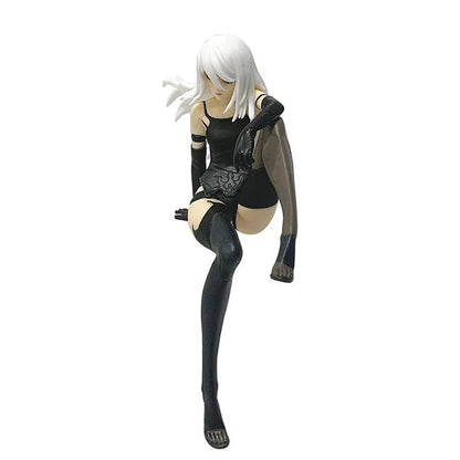 13-15CM NieR:Automata Yorha No. 2 Type B PVC Anime Action Figures Model Collection Ornament Anime Cartoon Model Toy Gift SS69