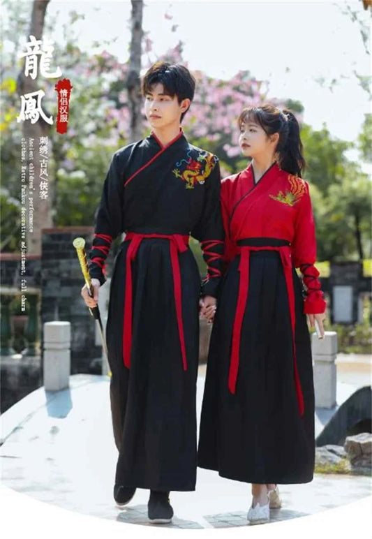 Japanese Vintage Kimono Samurai Cosplay Clothing Woman Man Chiinese Hanfu Crane Embroidery Cardigan Yukata Full Sleeve Retro