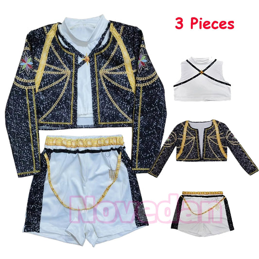 Daliclown Kids Anime Idol Singer Cosplay Costume Performance Outfit
