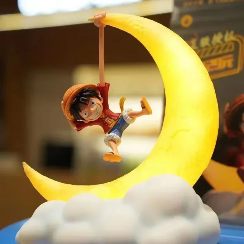 Bandai One Piece Luffy Magnetic Moon Lamp
