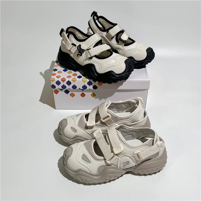 GDQQ Apt Multi-Design Mixed Color Dad Shoes For Women 2024 Summer New Arrival Breathable Sports Casual Shoes For Daily Wear SS69