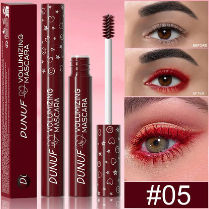Colorful Curling Mascara Waterproof Fast Drying Eyelashes Extension Multicolor Lashes Makeup Lasting Waterproof White Mascara SS69