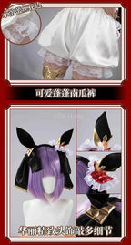 COS-HoHo Umamusume:Pretty Derby Gentildonna Game Suit Gorgeous Dress Uniform Cosplay Costume Halloween Party Role Play Outfit
