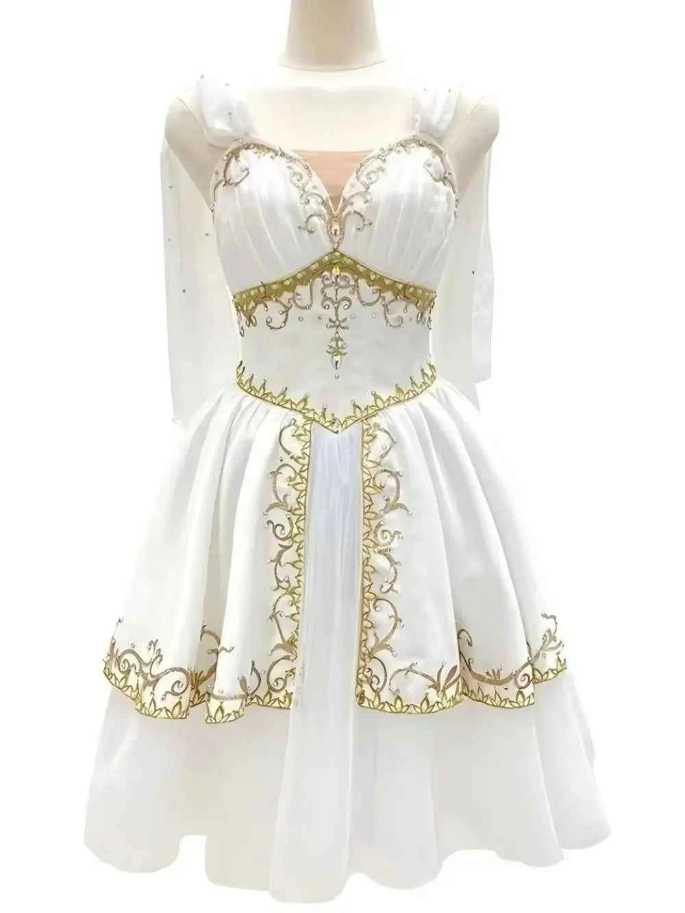 Romantic Ballet Long Tutu Custome Size Made Ballet Costumes Tutu the Awakening of Flora Tutu  Dawn Goddess Ballet Competition P